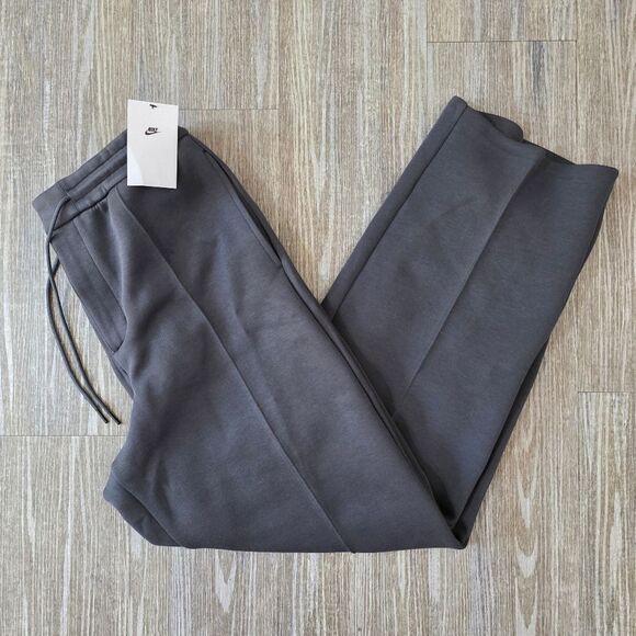 Nike Tech Fleece Tailored Straight Leg Relaxed Pants Men’s Medium M FZ7583-060 - Picture 1 of 16